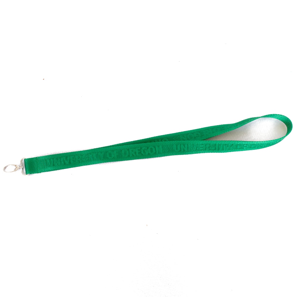 Ducks Spirit, Spirit Product, Green, Lanyard, Gifts, 1", Woven, Jacquard, 834119